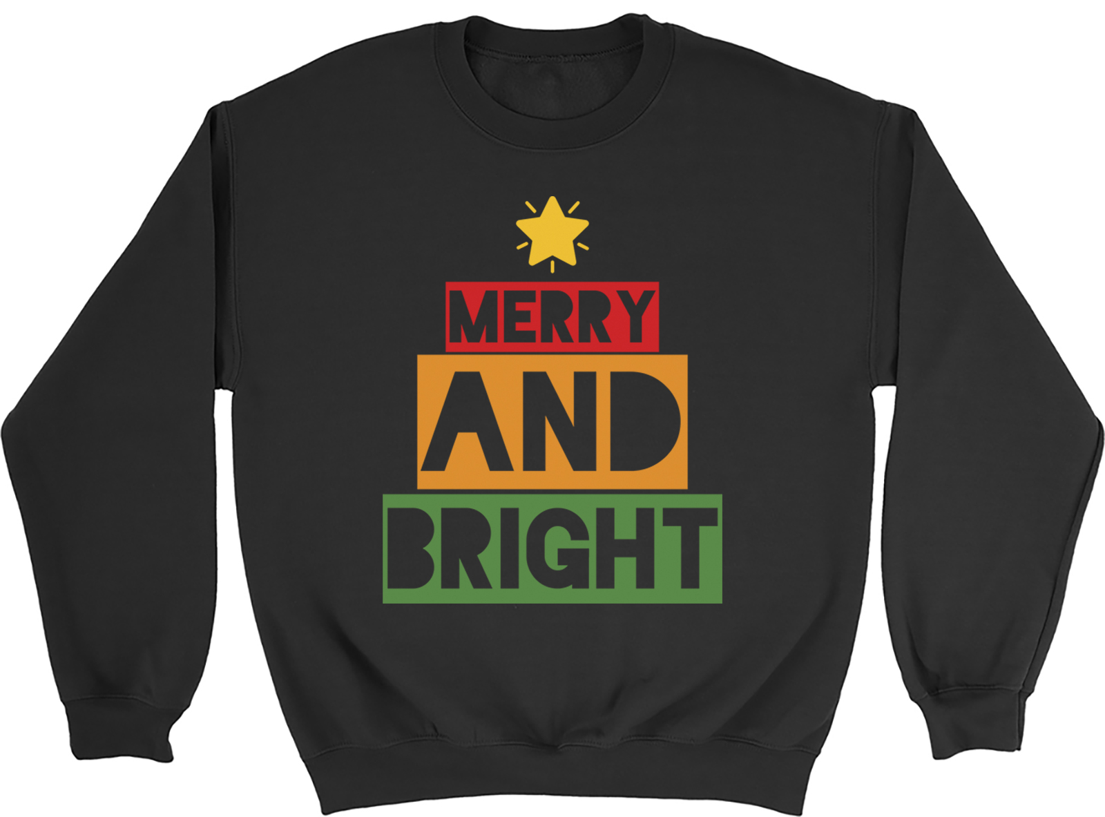 Merry and bright deals christmas jumper